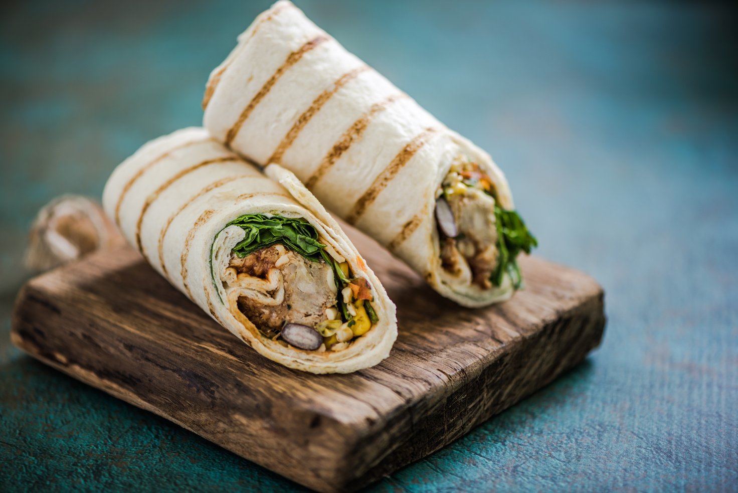 grilled fajita wrap